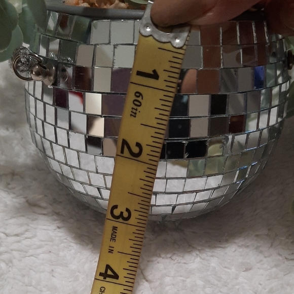 Pink and Green Floral Arrangement in White Pot - Picture 5 of 8